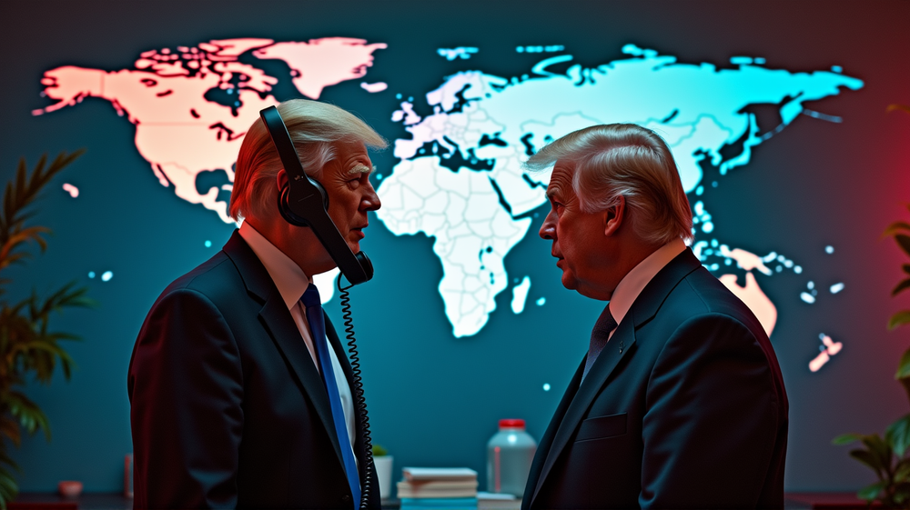 Putin ja Trump: Korkean panoksen keskustelu Lähi-idästä ja Ukrainasta