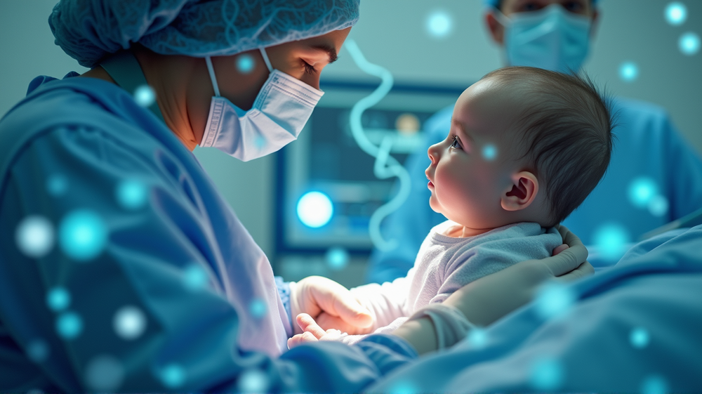 NHS:n Rohkea DNA-Testaushanke: Vauvojen Terveys Tulevaisuudessa