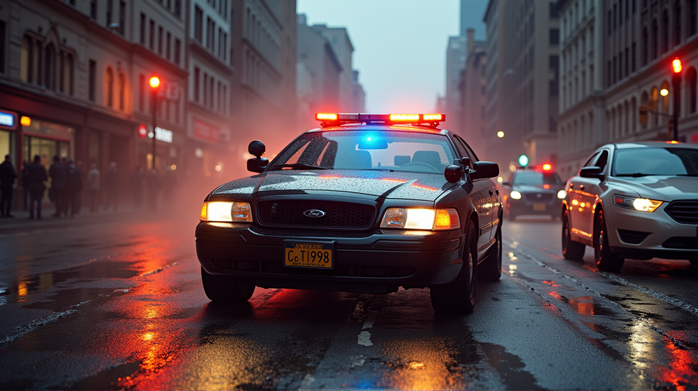 Uskallusta Linjalla: RPD-upseeri Kohtaa Vaaran Kun Epäilty Törmää Partioautoon