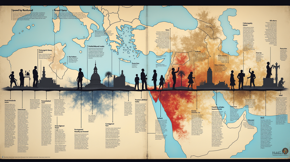 Trumpin kiehtovat lausunnot Gazasta: laaja aikajana
