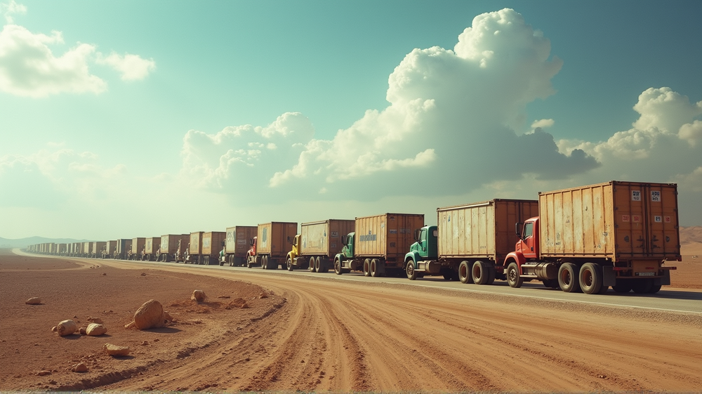 6 000 apurekkaa jumissa: Gazan loputtoman nälän synkkä tarina