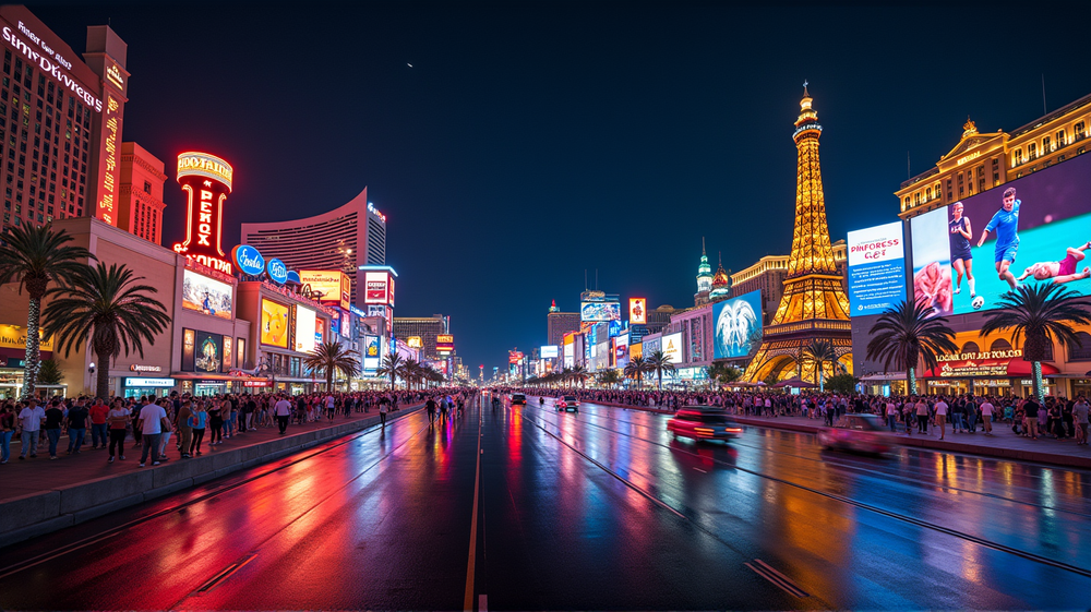 Las Vegas isännöi vuoden 2026 FIFA World Cup -arvontaa joulukuussa