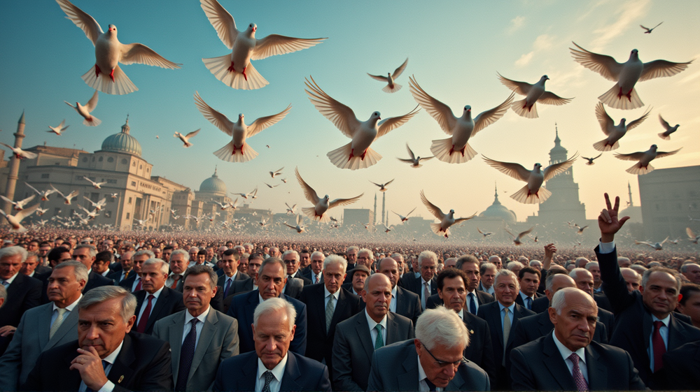 Globaali Vetoomus Rauhan Puolesta: 25 Kansakuntaa Vaatimassa Välitöntä Lopetusta Gazan Konfliktiin