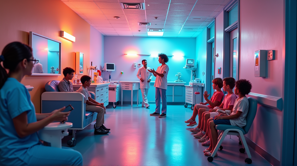 Union County toivottaa tervetulleeksi ensimmäisen lasten päivystyspoliklinikan