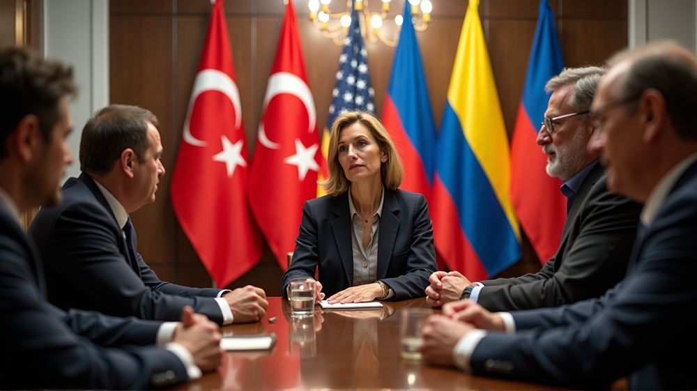 Turkin diplomaattinen tasapainoilu Haagin ryhmän kanssa Palestiinan kysymyksessä