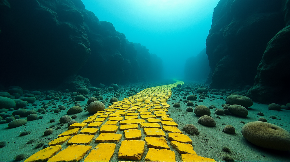 Mystinen vedenalainen 'Keltainen tiilitie' herättää tieteellistä ihmetystä