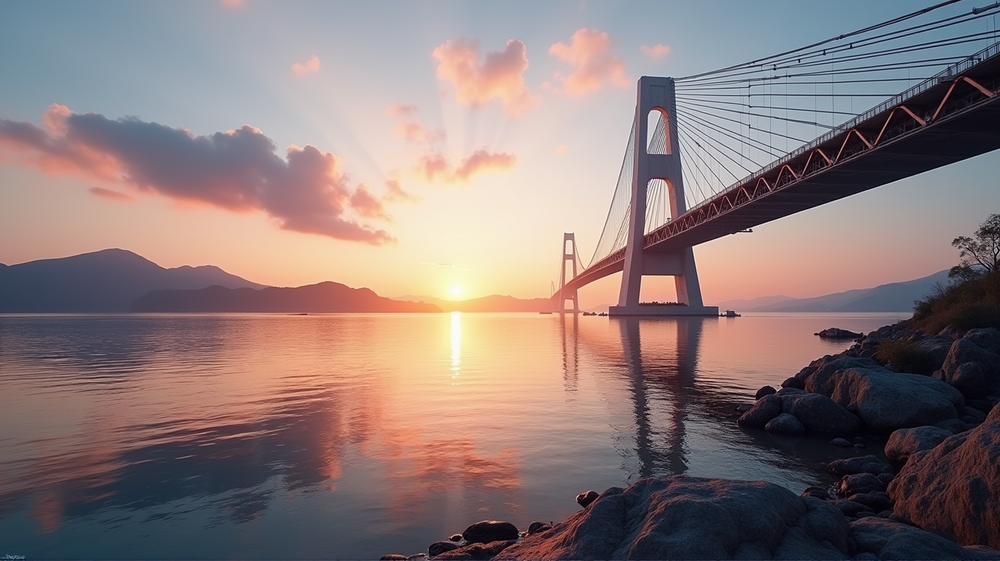 Italian historiallinen eteenpäin siirtyminen: Maailman pisin riippusilta läpäisee keskeisen esteen