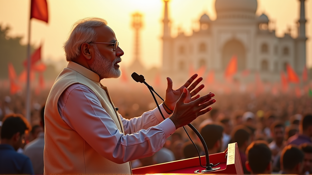 PM Modi vastaa Trumpin kritiikkiin visiollaan Intian globaalista noususta