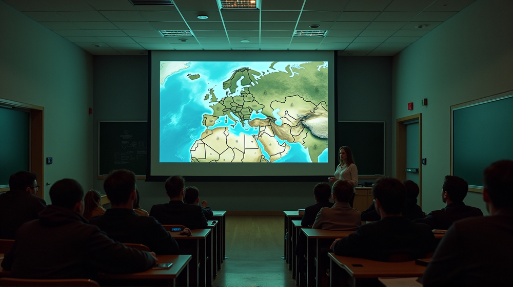 Professori Peruissa Lähi-idän Kurssin Columbian Kohutun Politiikan Vuoksi