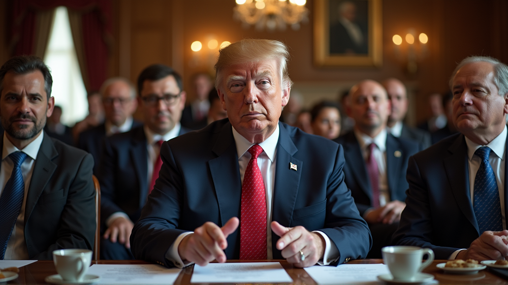 Trump paljastaa kunnianhimoisen 21-kohtaisen suunnitelman Lähi-idän rauhasta