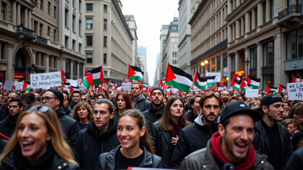 Israelin järkkymätön sotilasvoima kohtaa maailman solidaarisuuden Gazaa kohtaan