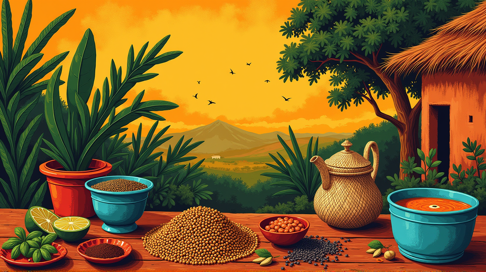 Egusin Ravinnevoiman Kasvot: Länsi-Afrikan Keittiön Kätketty Aarre