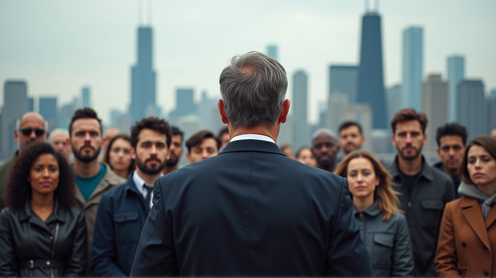 Pormestari Brandon Johnson vastustaa jyrkästi liittovaltion maahanmuuttokampanjaa