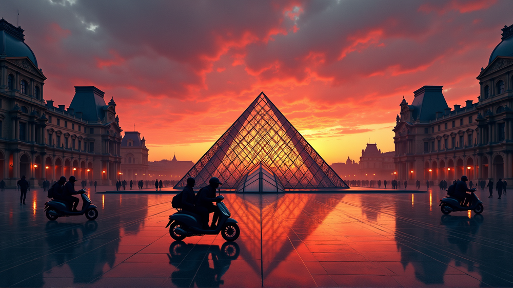 Varastettu perintö: Rohkea Louvre-ryöstö järkyttää Pariisia