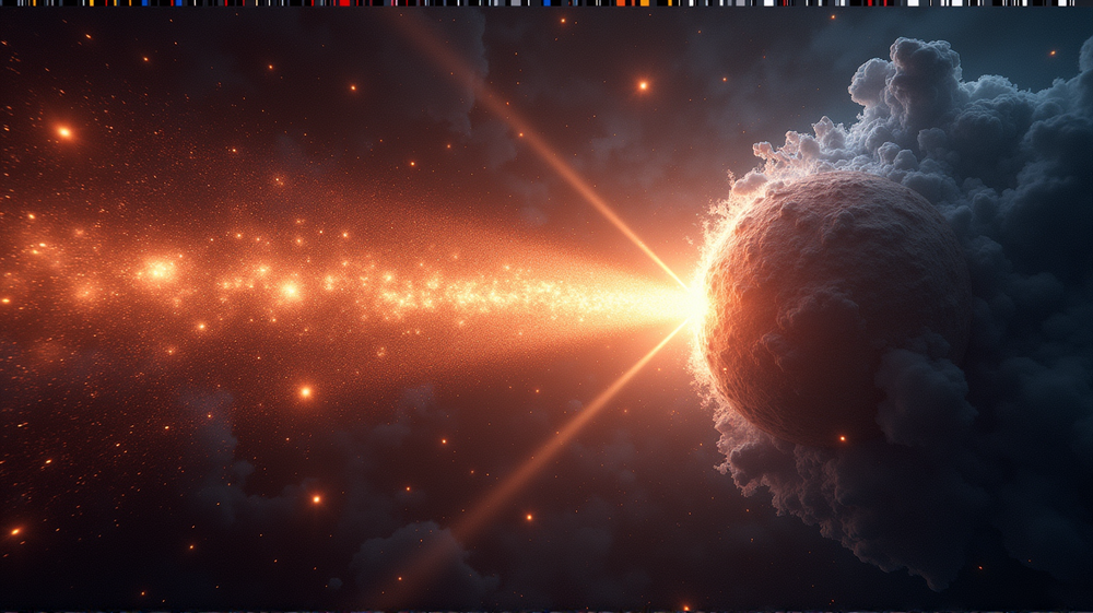 Hämmästyttävä kosminen näytelmä: Tähtienvälinen komeetta 3I/ATLAS syöksee suihkun kohti aurinkoa