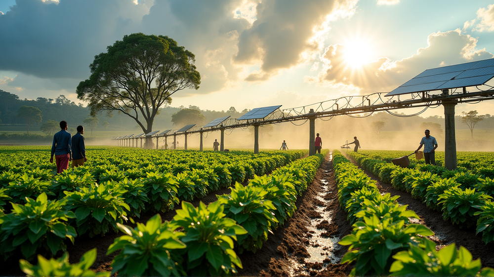 Kenian innovatiivinen aurinkoinitiatiivi mullistaa maatalouden: Uusi aika koittaa
