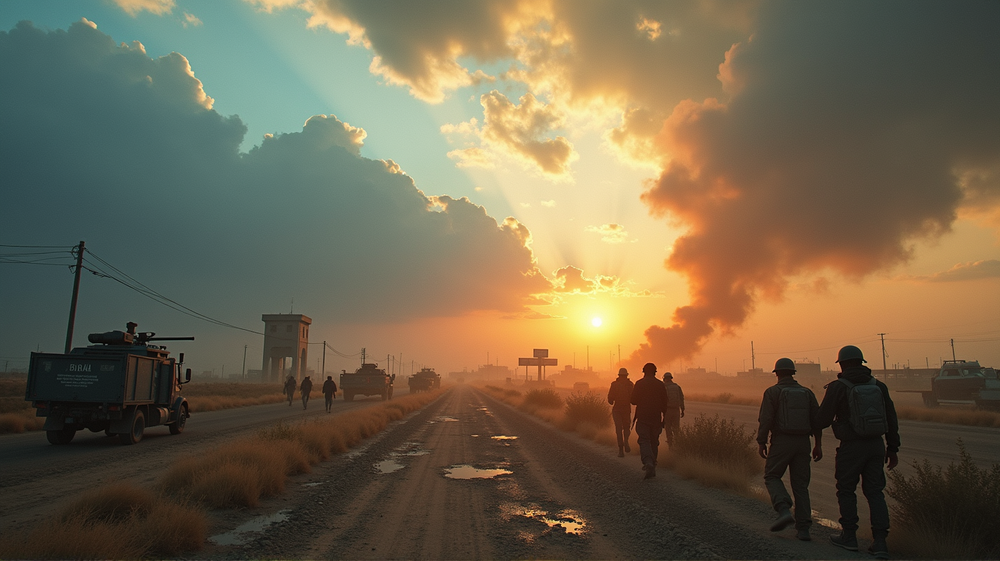 Tulitauon Partaalla: Gazan Rauhan Kamppailu