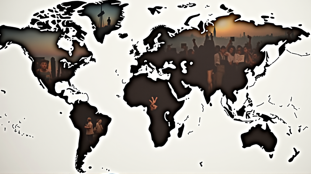 Maailmanlaajuiset mielenosoitukset vaativat oikeutta Lähi-idän myllerryksessä