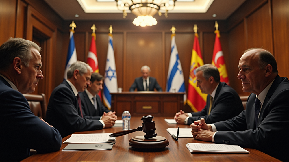 Espanjan parlamentti virallistaa asevientikiellon Israelille, herättäen kansainvälistä keskustelua