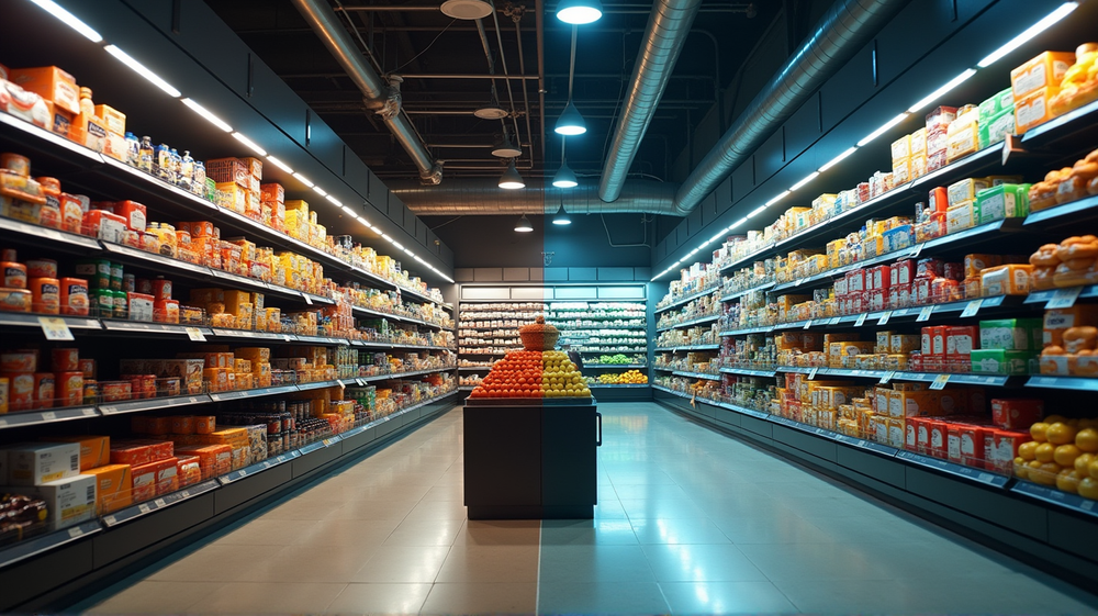 Burrito, joka heijastaa Amerikan taloudellista jakautumista