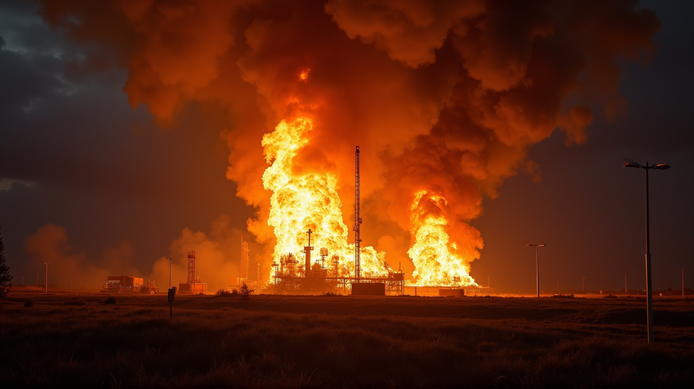 Uhkarohkeat Iskut: Kiovan Rohkea Siirto Sytyttää Venäläisen Varaston Liekkeihin