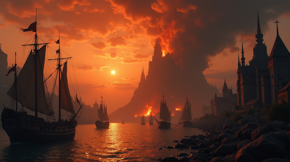 Tulivuorenpurkaukset: Mustan Surman Saattoja Eurooppaan