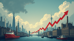 Yllättävä Käänne: Britannian Talous Supistuu Epävarmuuden Keskellä