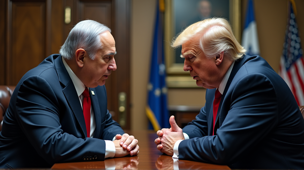 Netanyahu ja Trump yhdistävät voimansa panttivankien vapauttamiseksi Gazassa