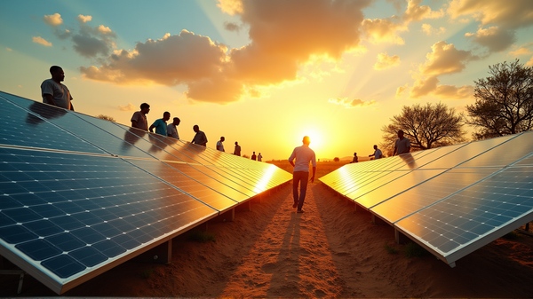 Voisiko Afrikan aurinkobuumi käynnistää maailmanlaajuisen vihreän vallankumouksen?