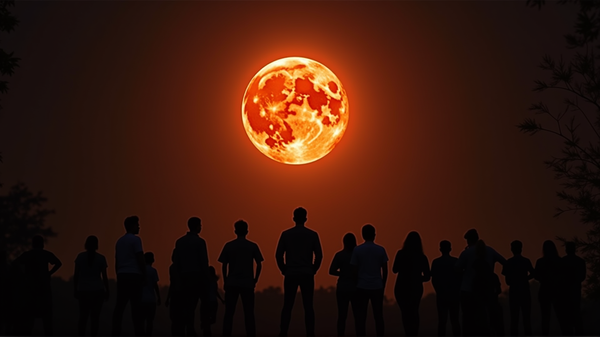 Todista taivaallinen tanssi: Intian upea kuunpimennys odottaa