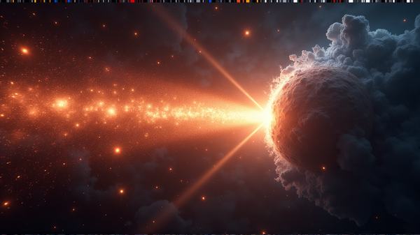 Hämmästyttävä kosminen näytelmä: Tähtienvälinen komeetta 3I/ATLAS syöksee suihkun kohti aurinkoa