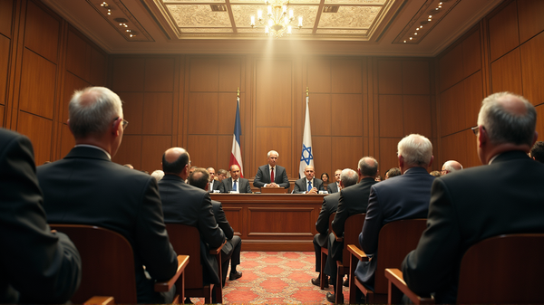 Israelin parlamentti etenee liittämisessä dramaattisessa käänteessä