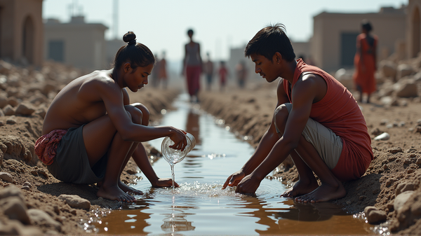 Vesi: Asukkaiden Elämänlanka Taistelussa Rankaistuilla Alueilla