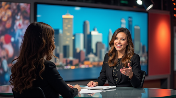 Sophie Flay astuu parrasvaloihin ABC Newsillä