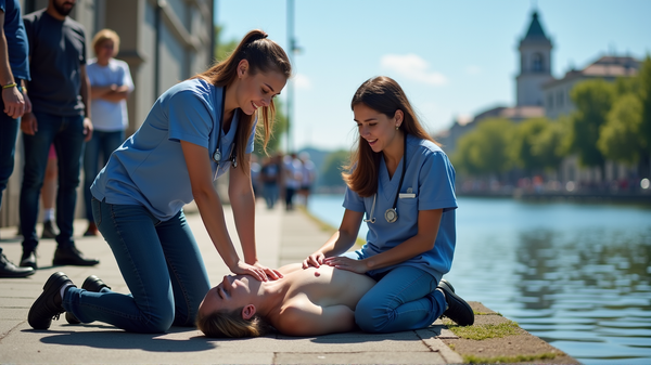 Urotyttömäiset PA-Opiskelijat Pelastavat Hengen Opiskelutauolla