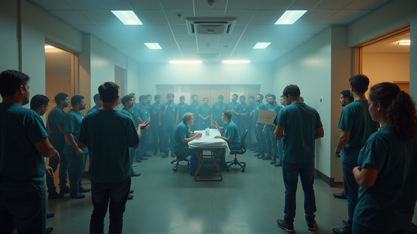 Mielenosoittajat Valloittavat Atrium Healthin Hallituksen: Vaatimuksena Asuntojen ja Liiton Oikeudet