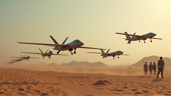 Yhdysvaltain Taisteludronilaivueen Synty: Rohkea Siirto Iranin Pelikirjan Mukaan